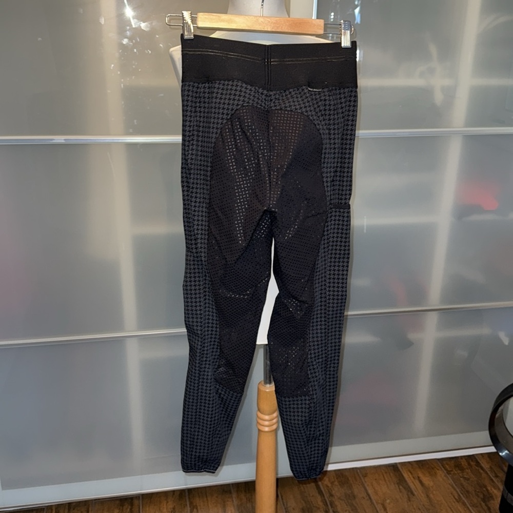 Pikeur Black and gray Checkered full seat riding breeches. Perfect condition. - Picture 6 of 7